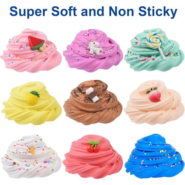 12 Pack Mini Butter Putty Set for Children's DIY Stress Relief Toys, Suitable for Boys and Girls' Birthday Gifts, Preferred Toy