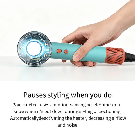 Home negative ion silent HD16 hair dryer 1600W intelligent sensing easy hair care say goodbye to hot hair troubles