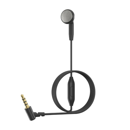 DXAB In Ear Headphone Single Side Earbud With Integrated Microphone Cable, Compatible for Most Device HandsFree Communication