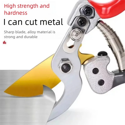 Horticultural Shears Alloy Blades Sharp Effortless Cutting Pruning Branches Fruit Trees Flowers All Plants
