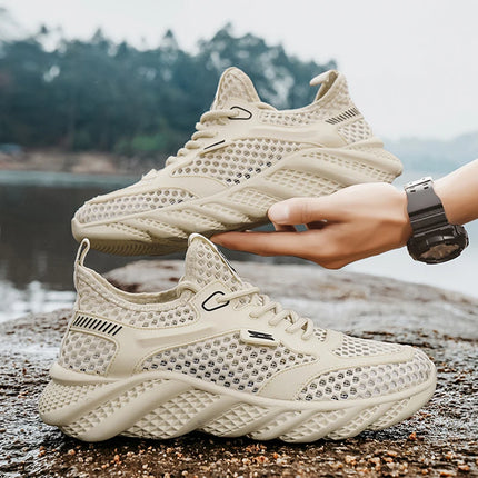 Summer Men Casual Shoes Fashion Lightweight Mens Running Walking Sneakers Mesh Breathable Male Jogging Sports Shoes