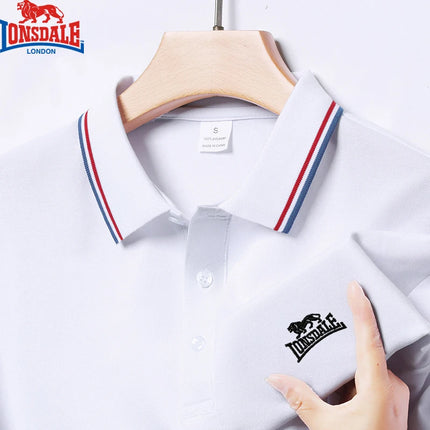 Embroidery New Summer Cotton Polo Shirt Men High Quality Men's Short Sleeve Top Business Casual Breathable Polo-shirt for Men