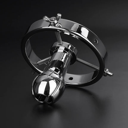 Metal Huge Anal Dilatador Anal Expander Vaginal Dilator Anus Speculum Hollow Butt Plug Vaginal Speculum Women Men Adult Sex Toys
