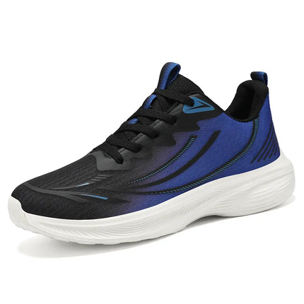 Men's Running Shoes Breathable Mesh Comfortable Sports Sneakers Soft Bottom Non-Slip Lightweight Footwear for Running
