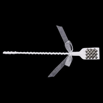 White Leather Bow-Knot Palm Clap Spanking Paddle Whips Fetish Slave Bdsm Spank Flogger Fantasy Couples Sexy Adult Games Cosplay