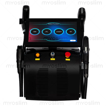 4in1 Ice Platinum Laser Diode Hair Removal Machine 755 808 940 1064nm 4 Wavelength ND:YAG Machine Painless Hair Removal