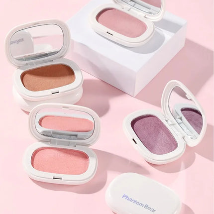 Single Color Blush Silky Texture High Color No Powder Feeling Low Saturation Long-lasting Natural Matte Blush Cream Face Makeup