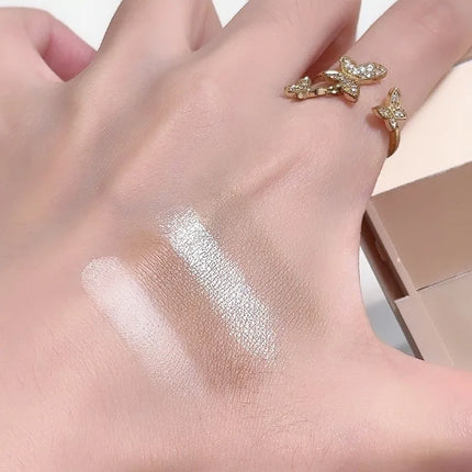 Stereoscopic Nasal Shadow Highlight Contouring Powder Palette Matte Brightening Face Shadow Contouring Powder Makeup Palette