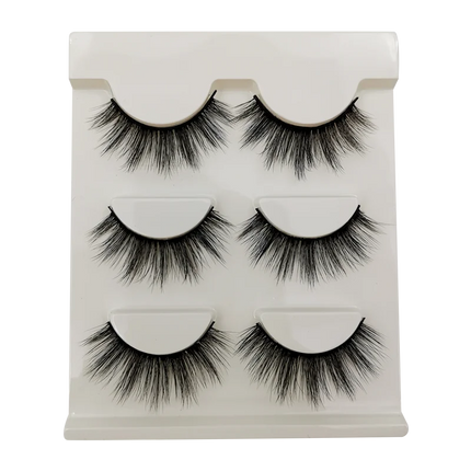 Half Lashes Mink Eyelashes Natural Soft Cat Eye False Eyelashes Long Wispy 3D Mink Lashes Makeup Eyelash Extension Fake Lashes