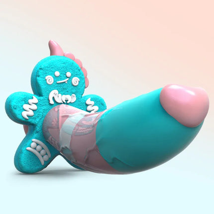 Monster Dildo Silicone Fantasy Colorful Cute Dildo Gingerbread Man Strong Suction Cup Dragon Dildo Anal Plug Sex Toys For Women