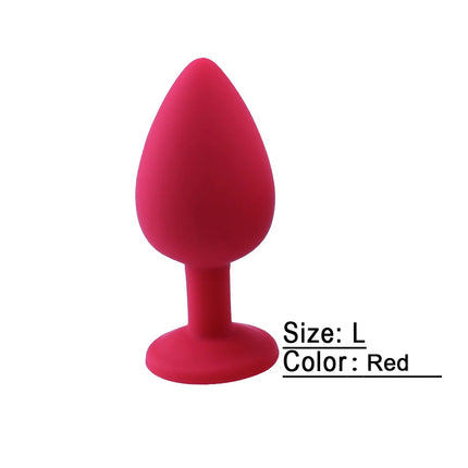 3 Size Soft Silicone Anal Plug Sex Toys for Women Men Erotic Bullet Anal Plug Bullet Gay Sex Toys for Adults Toys