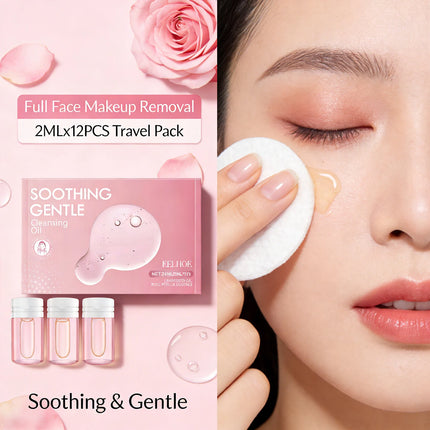 Gentle Makeup Remover Oil Effectively Remove Facial Makeup Deep Cleaning Pores Suitable for All Skin Types Soothing Cleaning Oil