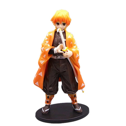 Anime Demon Slayer Figure Kamado Tanjiro Nezuko Action Figures Model Toys Zenitsu Figurine Inosuke Kimetsu No Yaiba Figure
