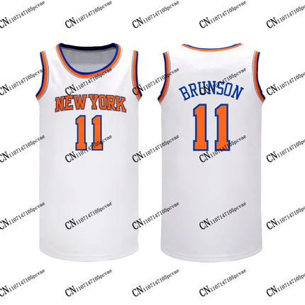 New York Style 2026–27 Finals Champions Brunson #11 Towns #32 Bridges #25 Anunoby #8 Hart #3 Baksetball Jersey T-shirts Fans Top