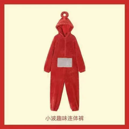 Adults Kids Onesies Soft Long Sleeves Pajamas Dipsy Tinky Winky Po Lala Costumes Home Clothes Women Unisex Homewear