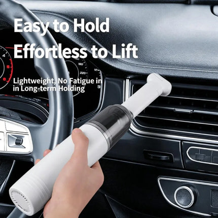 Wireless Rechargeable Handheld Vacuum Cleaner, High Power Portable Mini Vacuum for Car & Home Use, Desktop Dust Cleaner