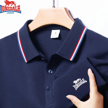Embroidery New Summer Cotton Polo Shirt Men High Quality Men's Short Sleeve Top Business Casual Breathable Polo-shirt for Men