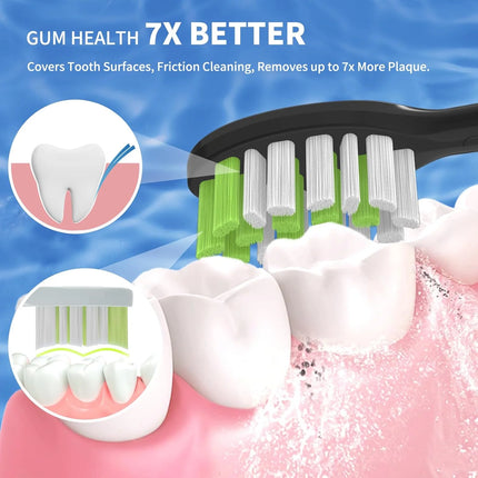 10Pack Toothbrush Replacement Heads Compatible with Philips One Series Sonicare Rechargeable Toothbrush HY1200/06 BD1003/AZ