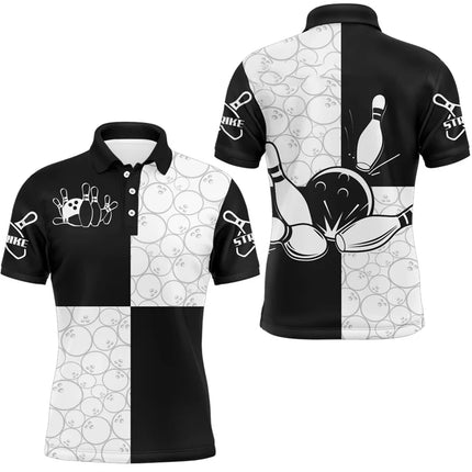 Bowling Game Jersey New Design Men Women Lapel Short Sleeve Polo Shirt Cool Graffiti Graphic Funny Personality Custom Top 2025