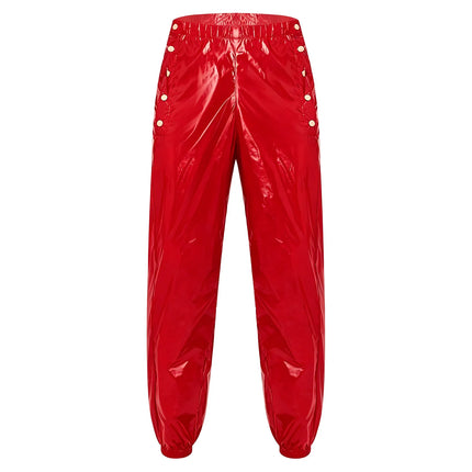 Men Waterproof Diaper Covers Pants Track Trousers Pants Leakproof Adaptive Jogger Pants for Special Need Cycling Wear Long Pants