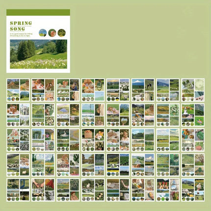 40pcs/pack Aesthetics Decor Stickers Book DIY Scrapbooking Supplies Album Creative Stationery Already Cut Ins Stickers