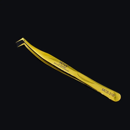 100% Original VETUS Tweezers MCS Series New Style Premium Eyelashes Tweezers Super Fine Tip Improve for 3D 6D Lashes Extensions