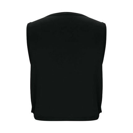 Women Sleeveless Yoga Tops Breathable Blouse Cover Up Gym Workout Cool T-Shirt Running Short Tank Crop Top Athletic Vest