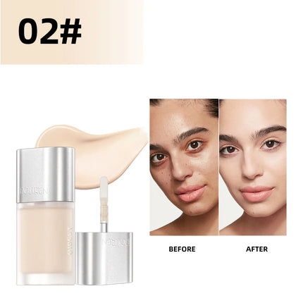 QIBEST Makeup Concealer Hydrating Lightweight Waterproof Permanent Dark Circles and Acne Mark Covering and BrighTening Concealer