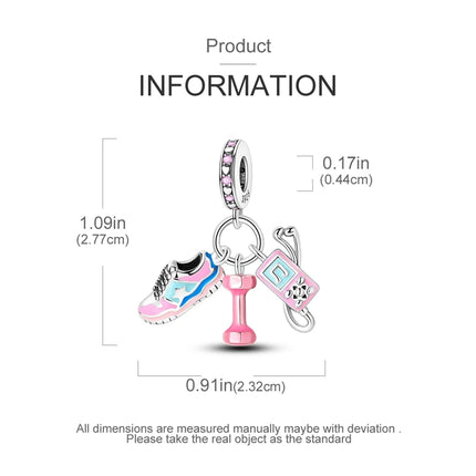 925 Sterling Silver Pink Series Charms Bow Tie Girl Cake Princess Beads Pendant Fit Original Bracelet DIY Jewelry Gift For Woman