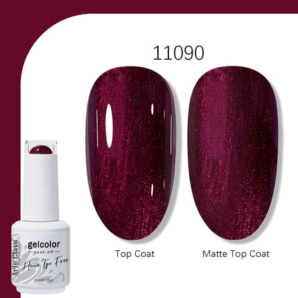 Arte Clavo TPO FREE HEMA FREE Gel Nail Polish UV Multi Use Semi Permanent Soak Off Autumn Winter Nail Art Hybrid Varnish 15ml
