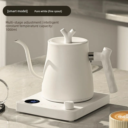 304 Stainless Steel Smart Electric Kettle Variable Temperature Gooseneck Pour Over Coffee Tea Water Boiler Fast Heating