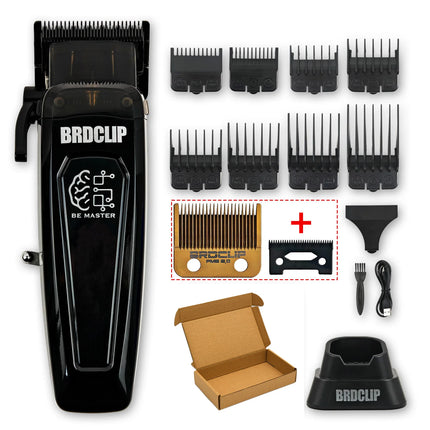 BRDCLIP BRD-106 7500RPM Professional Men's Hair Clipper with Base Charger DLC Hair Cutting Machine Hair Trimmer