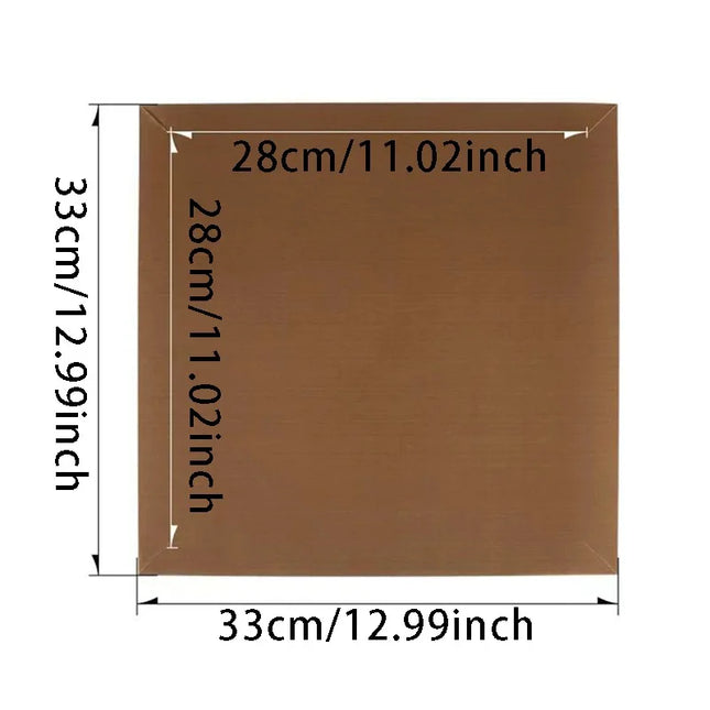 1pc Heat Resistant Non-Stick Baking Mat for Cake Bread Meat Grilling - Reusable Oven Liners for Kitchen Gadgets and Accessories