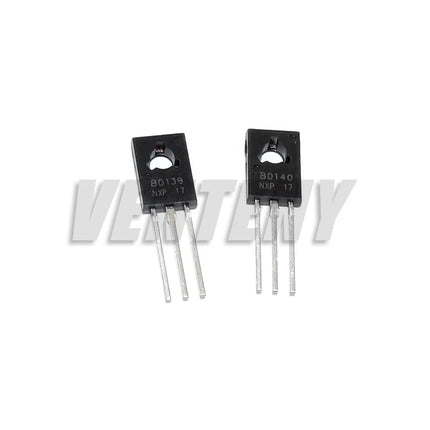 20PCS BD139 BD140 10Pair ( 10PCS BD139 + 10PCS BD140 ) TO126 TO-126 new voltage regulator IC BD139/140