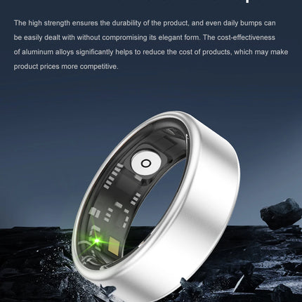 2026 New IP68 Waterproof Smart Ring for Men Women Health Tracking Power Battery Heart Rate Blood Oxygen Monitor for Android IOS