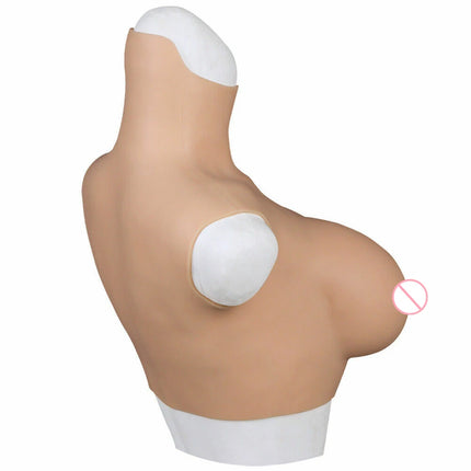 Drag Queen Breast Plate For Crossdresser Silicone Breast Forms Huge Boobs For Transgender Cosplay Shemale Plate
