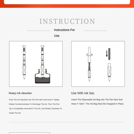 JINHAO 50ml/30ml Various Color Ink Glass Bottled Ink Fountain Pen Ink Refill Cartridge School Writing Office Supplies Stationery