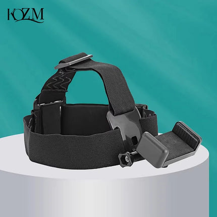Head-Mounted Headband Bracket Adjustable Live Broadcast Mobile Phone Holder First-person Perspective Fixed Bracket Gift