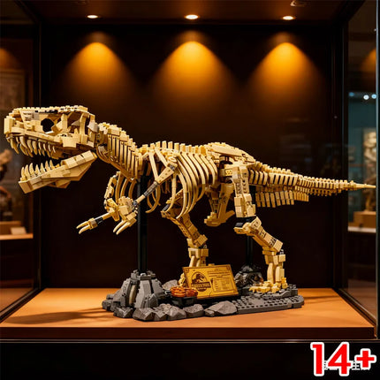 3145pcs Dinosaur Fossil Building Blocks T-Rex Skeleton Model Toys For Kids Birthday Gift Home Decor