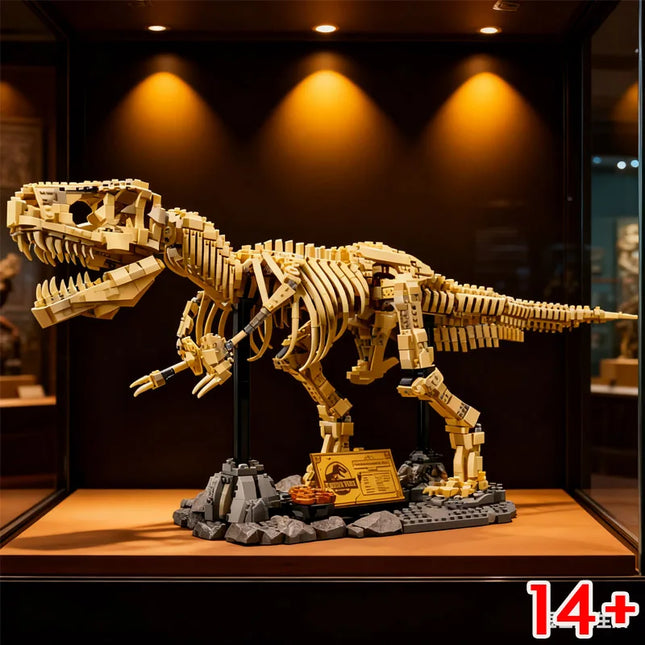 3145pcs Dinosaur Fossil Building Blocks T-Rex Skeleton Model Toys For Kids Birthday Gift Home Decor