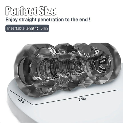 Cheap Soft Male Masturbator Cup Realistic Vagina Sex Toy for Men Adult Endurance Exercise Pocket Pussy Cup