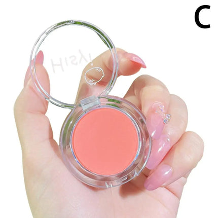 Girl Matte Blush Peach Cream Makeup Pink Blush Red Blush Cheek Cosmetics Blush Tint Blusher Cheek Palette Contour Ro W9J3