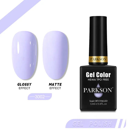 Parkson 12ml Nail Gel Polish TPO HEMA Free Glitter Semi Permanent Soak Off UV LED Long Wear Ultra Diamond Top Coat Varnish