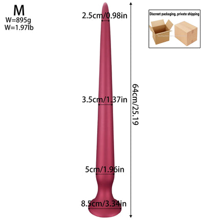 Huge 64cm Extra Long Anal Plug S-Xxxxl Butt Plug Dilatdor Anal Sex Toys For Women Men 18 Gay Bdsm Toys Vagina Orgasm Masturbator