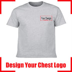 Grey (Chest Logo) / L / No