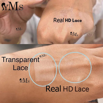 Burmese Curly Thin HD Lace Closure Only YMS Real Curly 4x4 5x5 6x6 Real HD Lace Closure Virgin Raw Hair Curly Closure Wholesale