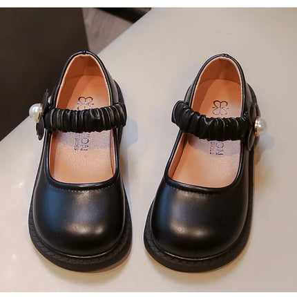 2026 Simple Style Kids Oxfords For Girl Soft PU Leather Shoes Spring Autumn School Girls Casual Shoes Performance Flats