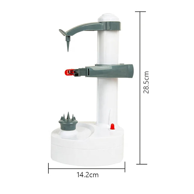 Popular Kitchen Tool Spin Rotating Adapter Apple Fruit  Skin Peeler Electric Potato Peeler Machine for Home & Commercial