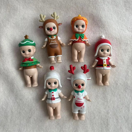 Sonny Angel Mini Figure Christmas Series  Sold as a set  No box No bag  Blind Box