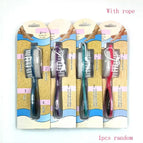 With rope